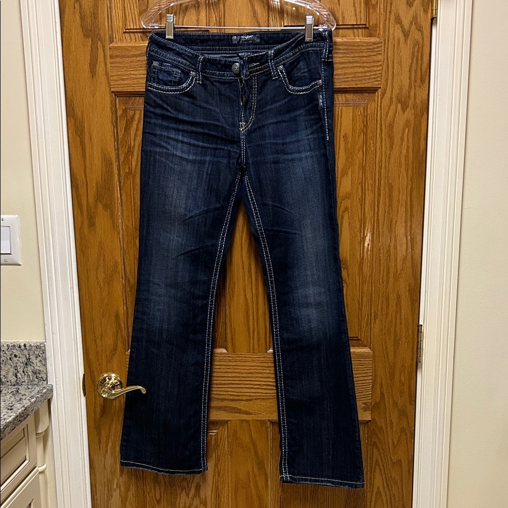 Silver Jeans Women's Dark Blue Boot Cut